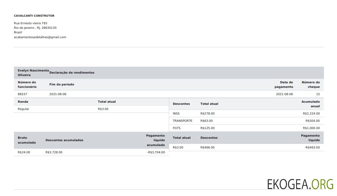 Talon de lecture de Cavalcanti